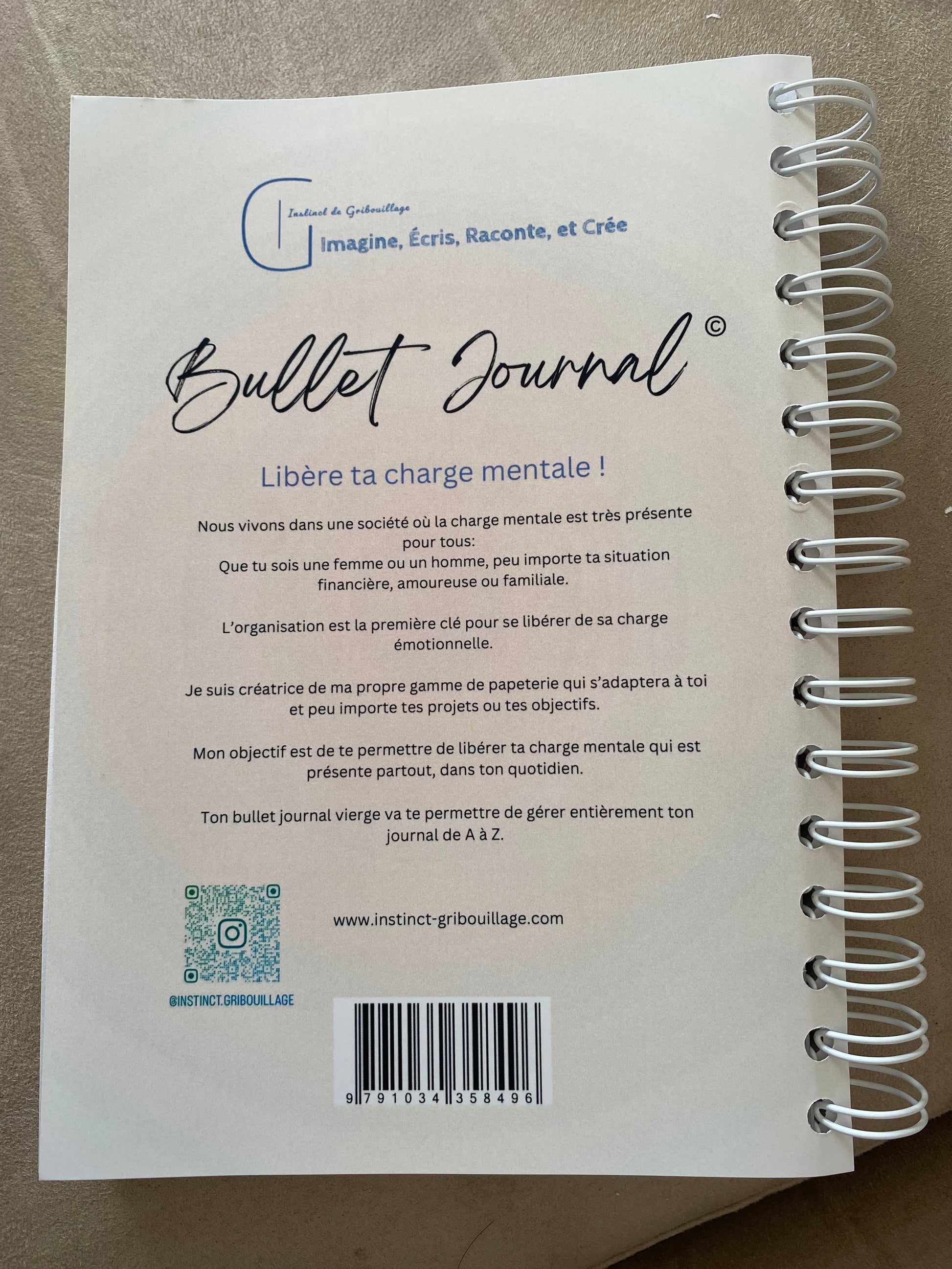 Bullet Journal Vierge A5